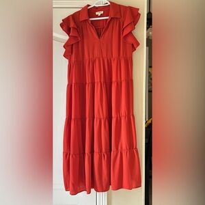 Umgee Rust Orange Dress